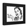 93836-5.jpg Beautiful Women in Line Art Framed Poster