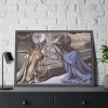 93854-135.jpg Tristan and Isolde by Salvador Dali Framed Poster