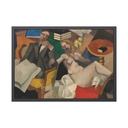 Married Life (La Vie conjugale) by Roger de La Fresnaye Framed Poster