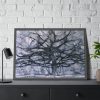 Piet Mondrian's Gray Tree Framed Poster