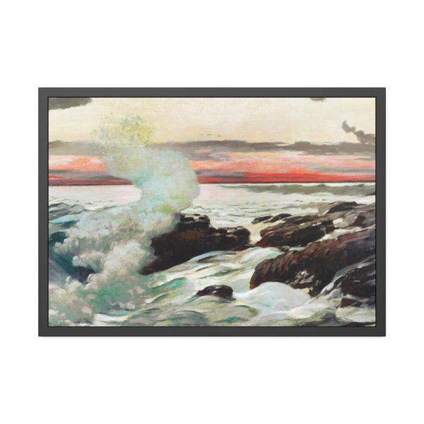 93854-16.jpg West Point, Prout's Neck by Winslow Homer Framed Poster