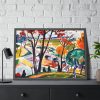 Landscape, Bridge by Henry Lyman Sayen Framed Poster