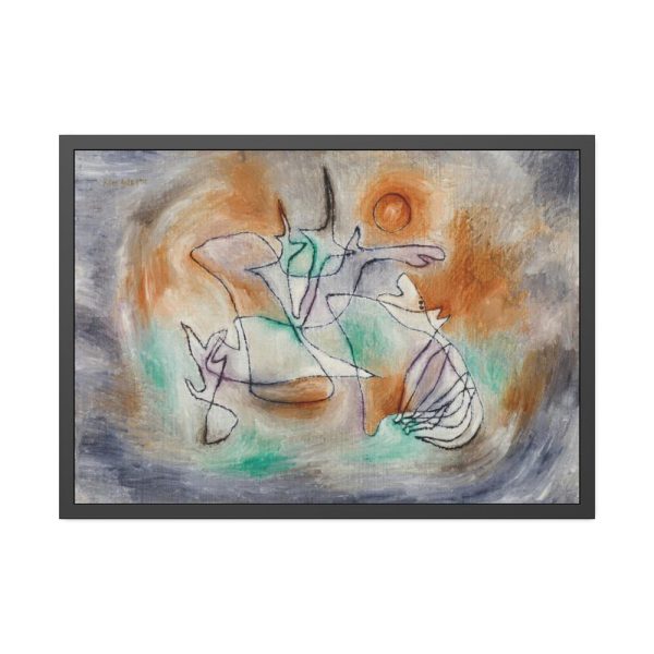 93854-164.jpg Howling Dog by Paul Klee Framed Poster