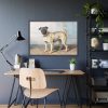 Portrait of Edwin Vom Rath’s Pug by Conradijn Cunaeus Framed Poster