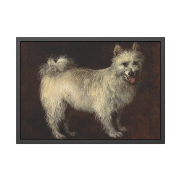 93854-188.jpg Spitz Dog by Thomas Gainsborough Framed Poster