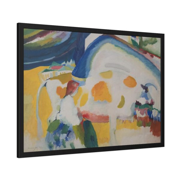 93854-197.jpg The Cow by Wassily Kandinsky Framed Poster