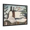 93854-201.jpg Snowy Rooftops and Trees by Arthur Dove Framed Poster