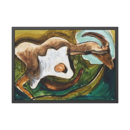 Study for Goat by Arthur Dove Framed Poster