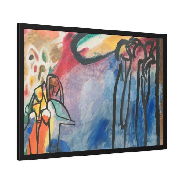 93854-221.jpg Improvisation 19 by Wassily Kandinsky Framed Poster