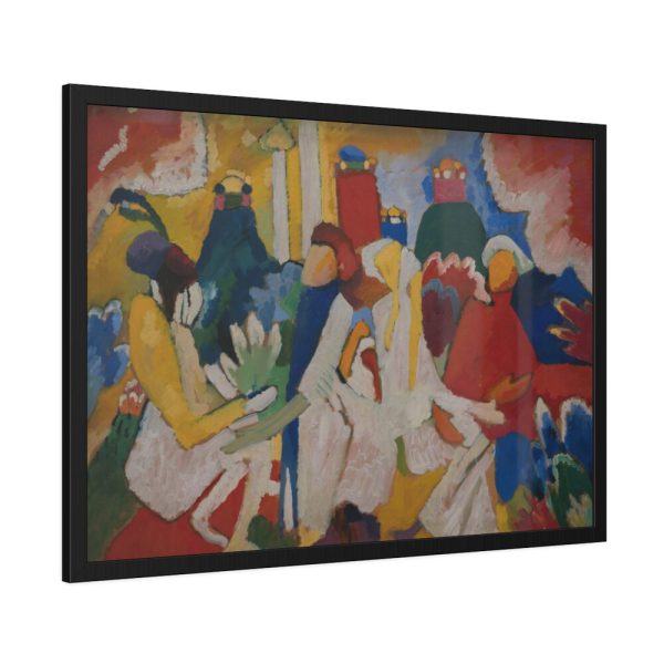 93854-225.jpg Oriental by Wassily Kandinsky Framed Poster