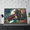 93854-23.jpg Campfire, Adirondacks by Winslow Homer Framed Poster