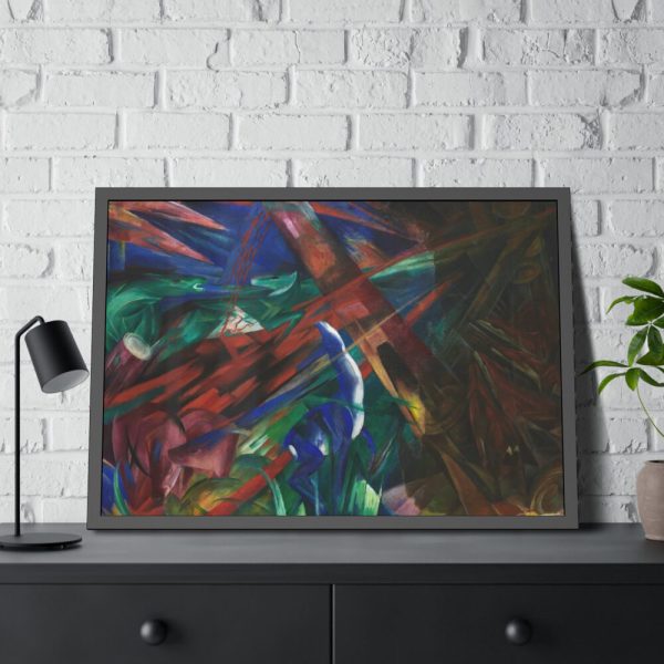 93854-247.jpg Animal Fates by Franz Marc Framed Poster