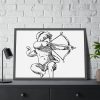 93854-251.jpg Cupid Framed Poster