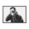 Man Photographer Framed Poster
