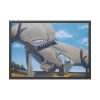 Graffiti Street by Salvador Dali Framed Poster