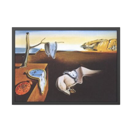 Persistence of Memory by Salvador Dali Framed Poster