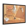 Feather Equilibrium by Salvador Dali Framed Poster