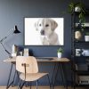 White Labrador Retriever Framed Poster