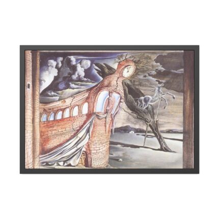 Decor For Romeo Et Juliet By Salvador Dali Framed Poster