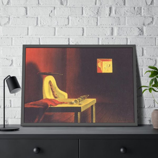 The Invisible Man by Salvador Dali Framed Poster