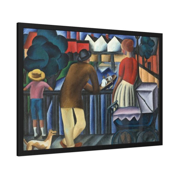 Urban theme by Gejza Schiller Framed Poster