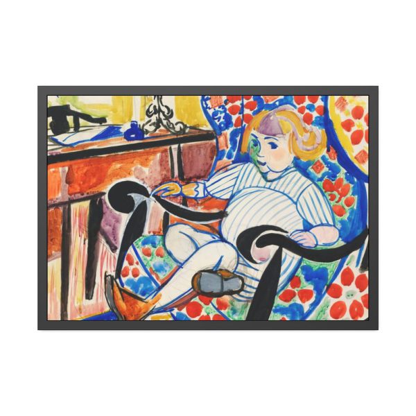Gouache by Henry Lyman Sayen Framed Poster