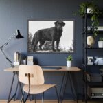 Black Labrador Dog Framed Poster - Image 3