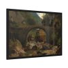 93854-5.jpg Mountain Stream in the Auvergne by Théodore Rousseau Framed Poster