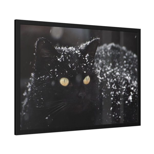 93854-545.jpg Black Persian Cat Framed Poster