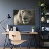 Lion King Face Framed Poster