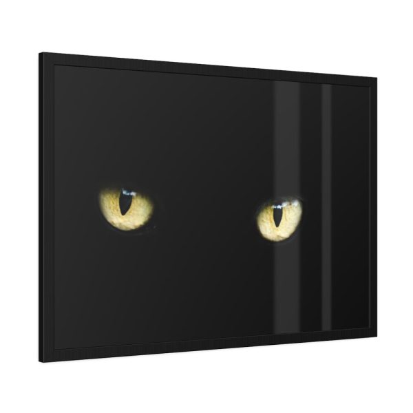 93854-589.jpg Black Bombay Cat Framed Poster