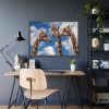 93854-614.jpg Giraffe Tower, Animal Family Framed Poster