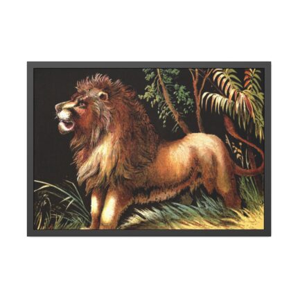 The Lion and Other Tales Framed Poster