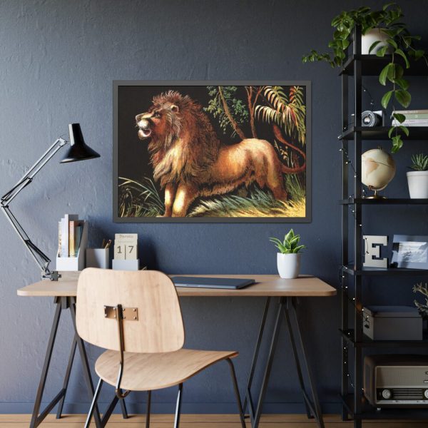 The Lion and Other Tales Framed Poster