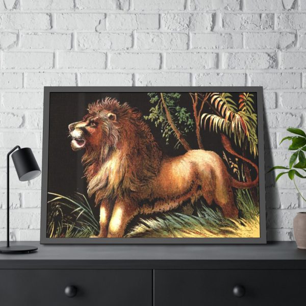 The Lion and Other Tales Framed Poster