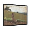 The Green Hill by Winslow Homer Framed Poster
