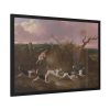 93855-125.jpg Beagles in Full Cry Framed Poster