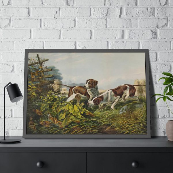 American Field Sports by Charles Parsons Framed Poster