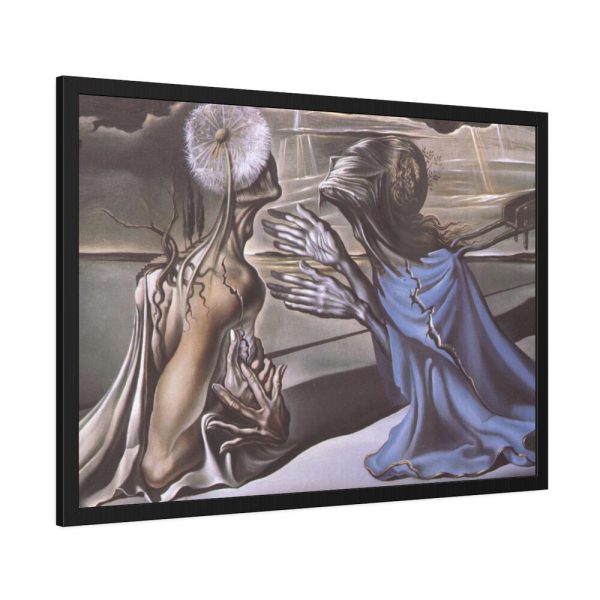 93855-133.jpg Tristan and Isolde by Salvador Dali Framed Poster