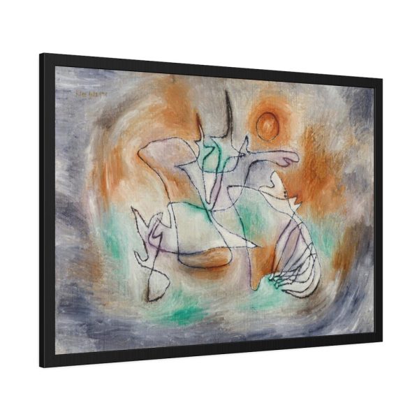 93855-165.jpg Howling Dog by Paul Klee Framed Poster