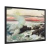 93855-17.jpg West Point, Prout's Neck by Winslow Homer Framed Poster