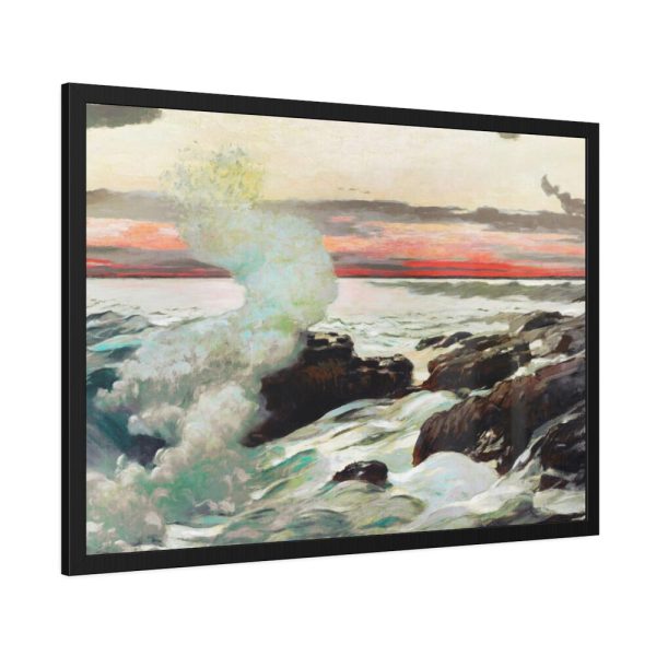 93855-17.jpg West Point, Prout's Neck by Winslow Homer Framed Poster