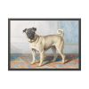 Portrait of Edwin Vom Rath’s Pug by Conradijn Cunaeus Framed Poster