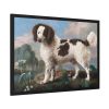 93855-185.jpg Brown and White Norfolk or Water Spaniel by George Stubbs Framed Poster