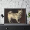 93855-191.jpg Spitz Dog by Thomas Gainsborough Framed Poster