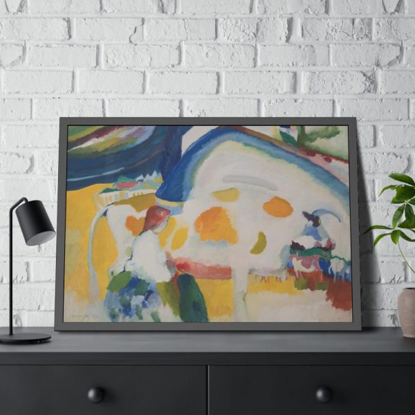 93855-199.jpg The Cow by Wassily Kandinsky Framed Poster