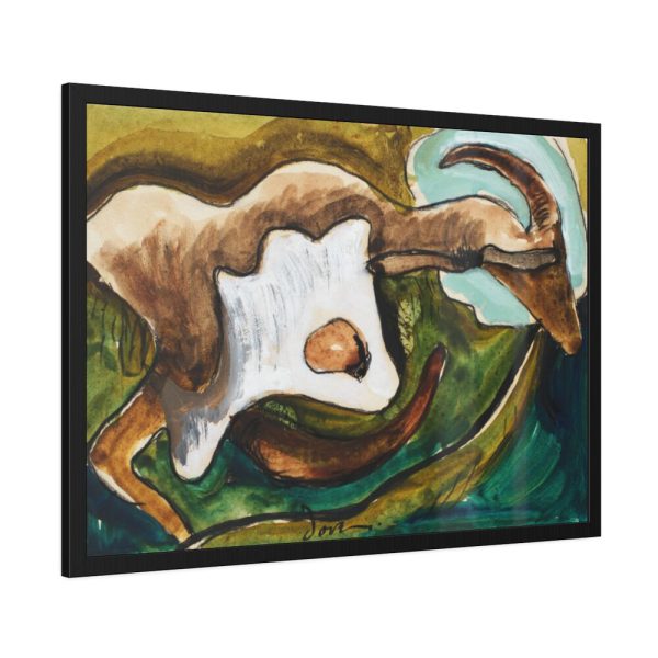 93855-205.jpg Study for Goat by Arthur Dove Framed Poster