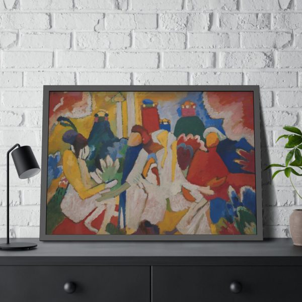 93855-227.jpg Oriental by Wassily Kandinsky Framed Poster