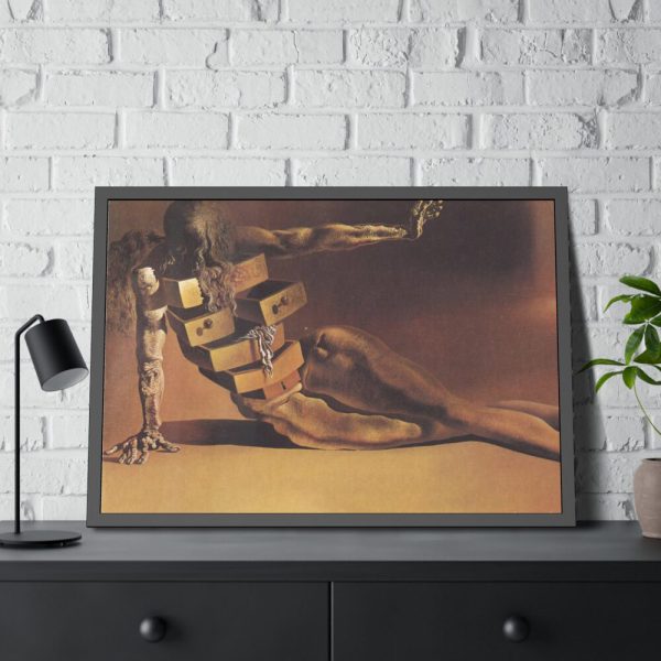 93855-231.jpg The Anthropomorphic Cabinet by Salvador Dali Framed Poster