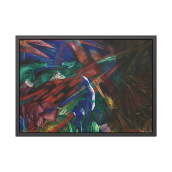93855-244.jpg Animal Fates by Franz Marc Framed Poster
